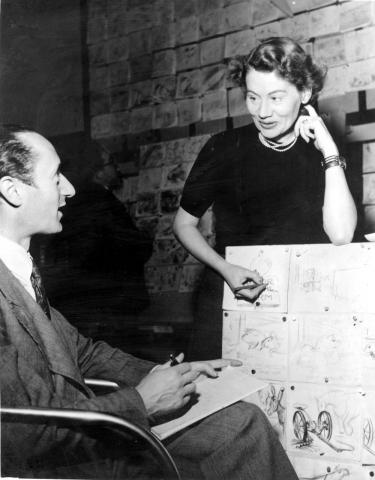 Joy Batchelor Photo [Source, Cinema Museum]